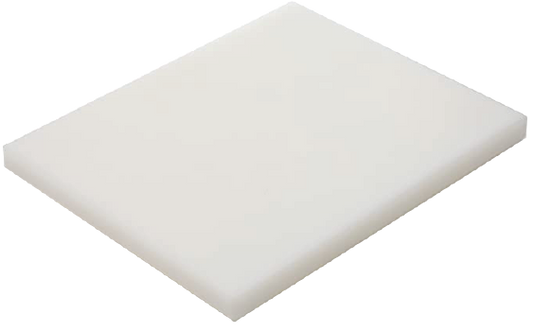 Plaque de découpe polyéthylène blanc prof.700 - épaisseur 25 mm