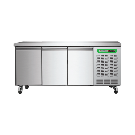 Tables de Travail Réfrigérée Gastro 3 Portes 400 L Pro. 700mm EUROTEC 